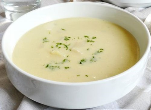 Creme de Aspargos Brancos (sopa)