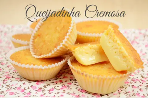 Queijadinha Cremosa de Praia