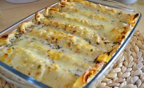 Crepe de Peito de Peru Gratinado