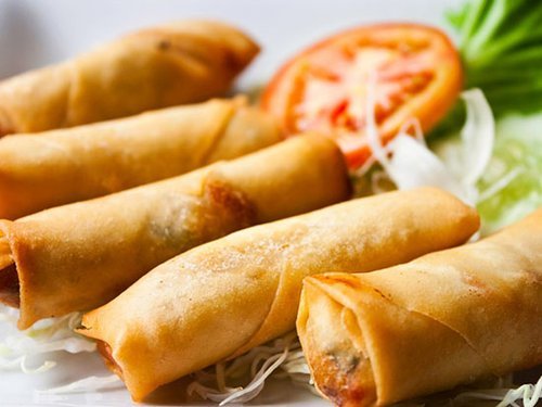 Crepe Primavera (Falso Rolinho)
