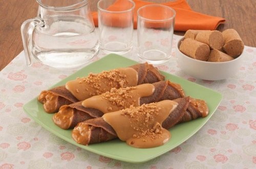 Panqueca de Paçoca