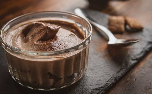 Mousse de Chocolate Especial Sem Lactose e Sem Glúten
