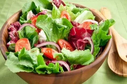 Salada de folhas