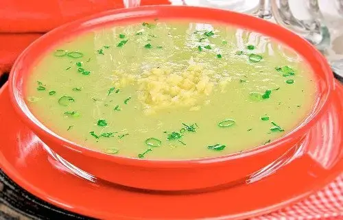 sopa de batata doce com gengibre